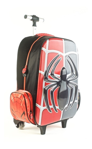 Mochila Spiderman Hombre Araña 3d Original 17 82664 Maple