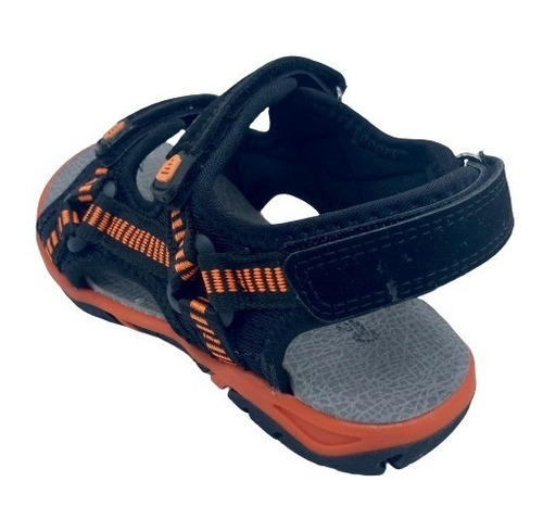 Imagen 4 de 5 de Sandalia Marcel Playera Abrojos Chinela Negra Colores