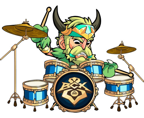 Drum Solo Emote - Compatible Con Brawlhalla