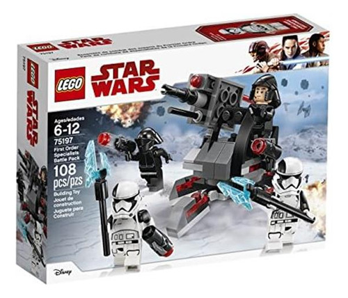 Set Juguete De Construcción Lego Star Wars First Order 75197