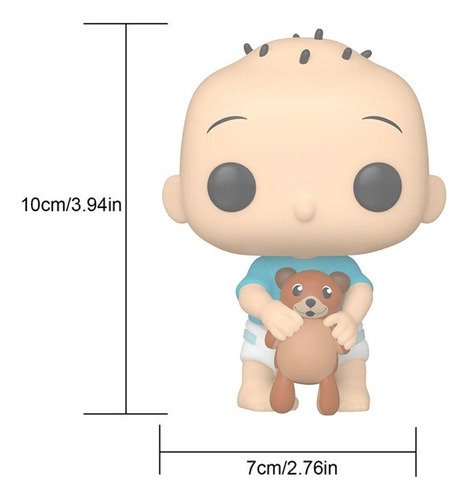 Funko Pop Tommy Pickles Rugrats 1209 Aventuras Protector