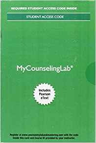 Mylab Counseling With Pearson Etext  Access Card  For Theori