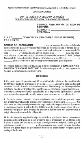 Acción De Prescripción Negativa. (naturaleza, Seguridad Jurídica, La Caducidad No Interrumpe Y Cómputo)
