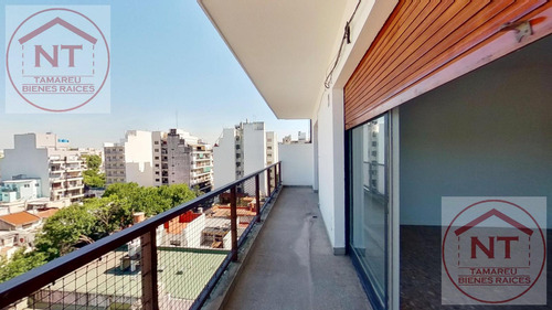 Departamento 2 Ambientes. Balcon Corrido. Piso Alto. Villa Del Parque. 58m