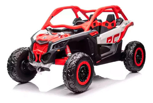 Mini Utv Elétrico Can Am Maverick 24v Roda Eva Laranja