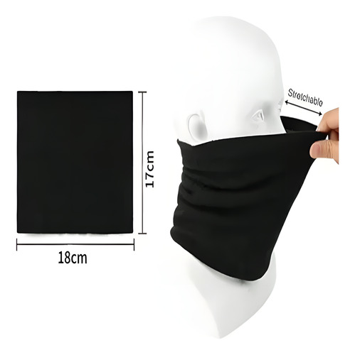 Bufanda Cuello Invierno Frío De Unisex Caballero Termico