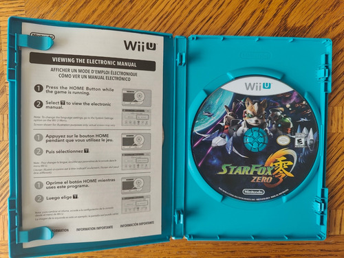 Star Fox Zero + Star Fox Guard Wii U Original Completo (Usado)