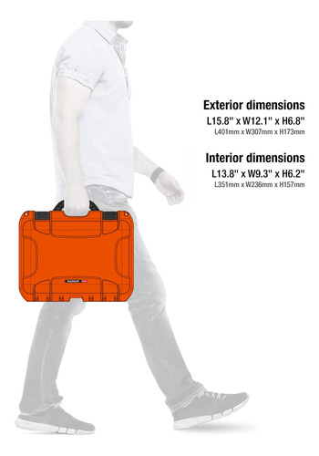 Funda Rígida Impermeable Nanuk 915-mavia2s3 Con Espuma Para