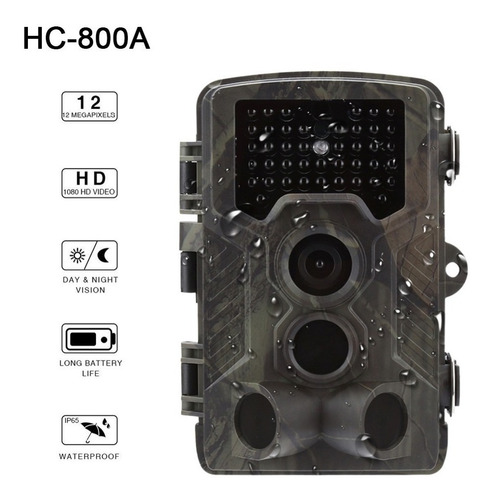 Câmera De Trilha Hc800a Visão Noturna Fotográfica Caça