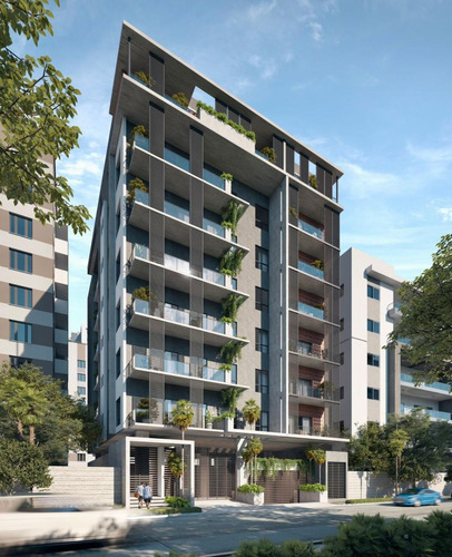 Apartamento En Venta De 2 Habitaciones, En Construccion, En Los Cacicazgos, Distrito Nacional, Santo Domingo.