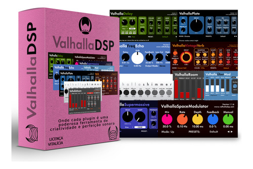 Valhalla Dsp Bundle Atualizado - Plugin Vst (win)
