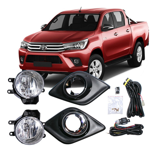 Kit Neblineros Toyota Hilux Revo 2016 2018