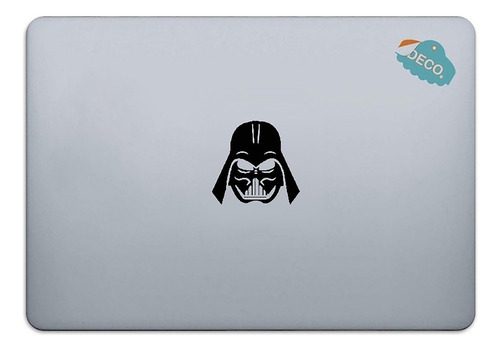 Calcomanía Sticker Para Laptop Cabeza De Darth Vader Mod2