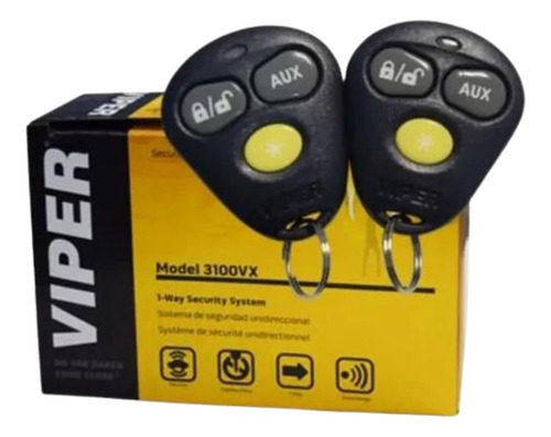 Alarma Viper De Seguridad3100v+4seguros Y 3relevadores      