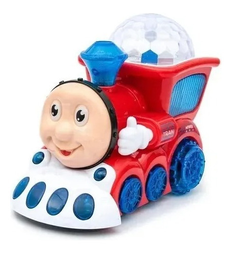 Brinquedo Trem Thomas Trenzinho Infantil Luz Som Bate Volta Cor Sortidos