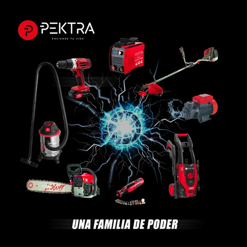Imagen 8 de 8 de Aspiradora Pektra Industrial De Polvo Y Agua 15 Litros Acero
