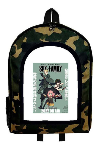 Mochila Camuflada Spy X Family Mod Aar147