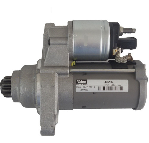 Motor De Partida Arranque Valeo Vw Gol G5 G6 Golf Fox Voyage