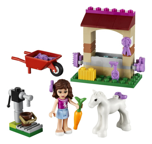 El Potro Recién Nacido De Olivia De Toy Lego Friends Con Acc