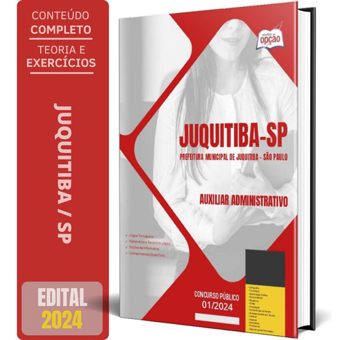 Apostila Prefeitura Juquitiba Sp 2024 Auxiliar