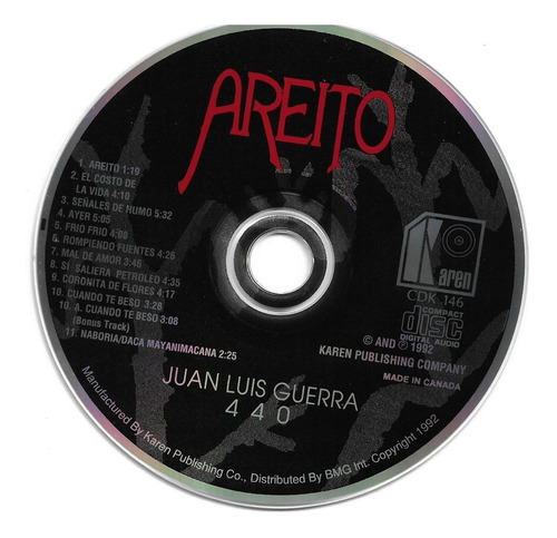 Juan Luis Guerra 440 - Areito