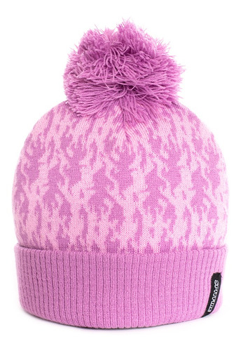 Gorro Beanie De Lana Spitfire Urban Pompom Rosa Pink