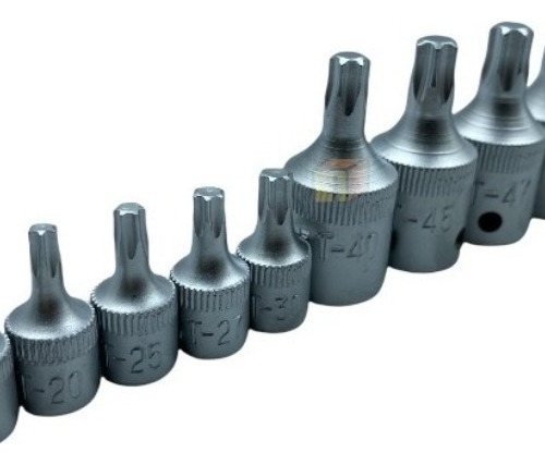 Juego De Dados Torx Macho 15 Piezas Uyustools
