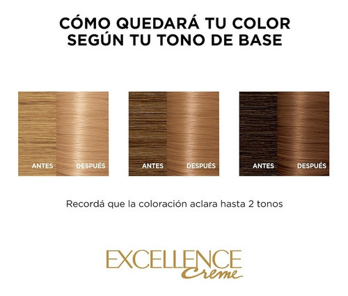 Tintura Excellence Excellence Tintura L'Oréal Excellence Creme tom 9 loiro muito claro para cabelo