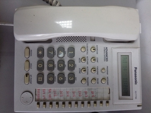 Imagen 2 de 2 de Central Telefonica Panasonic Tea-308 3 Lineas 8 Extensiones