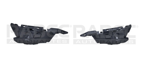 Par Juego Guias Fascia Delanteras Seat Leon 2005 - 2013 Rxc