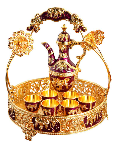 Conjunto De Copo De Vinho Europeu, Conjunto De Copos Roxo