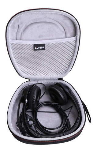 Ltgem - Carcasa Rígida Para Auriculares Usb Logitech H390 Co