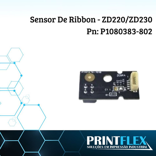 Sensor De Ribbon Zebra - Zd220/zd230 Pn: P1080383-802
