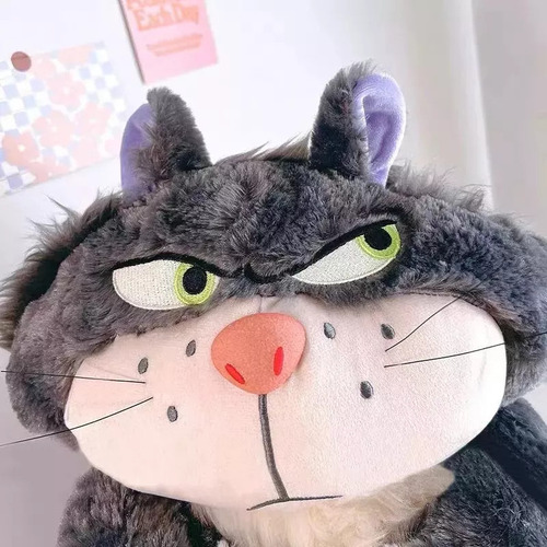 Kawaii Navidad Lindo Gato Enojado Juguetes De Peluche