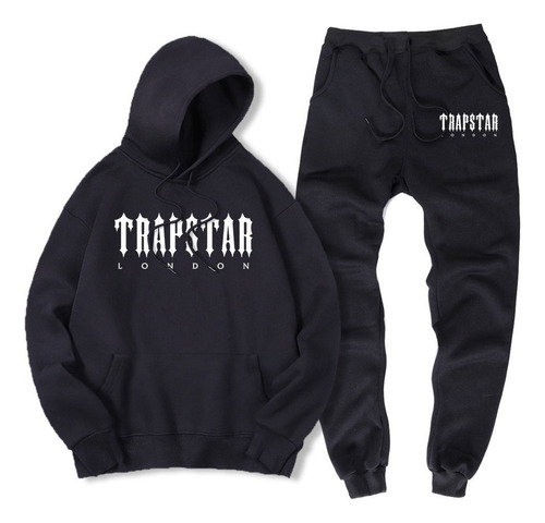 K Sudadera De Dos Piezas Con Capucha De La Marca Trapstar