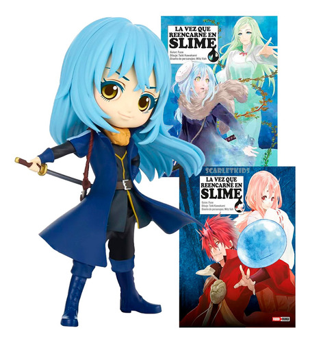 La Vez Que Reencarne En Slime Rimuru Banpresto + Manga X2 E 