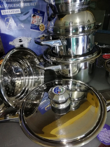 Set Bateria Royal Salute 19pz Acero Inox. Quirúrgico Acero