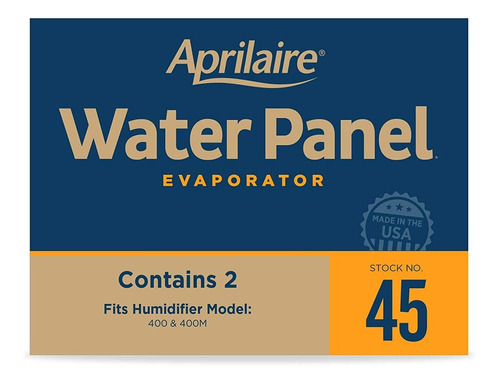 Aprilaire - 45 Paneles Evaporadores De Agua, 2