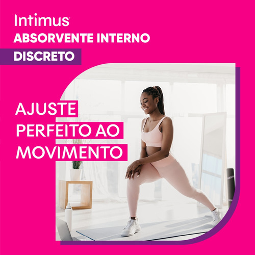 Intimus Absorvente Interno Discreto Mini Com 16 Unidades