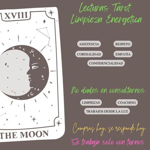 Lectura De Tarot - Amor Empleo Estudios Absoluta Discrecion