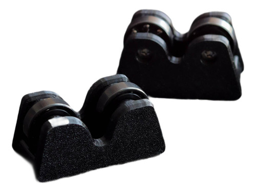2 Comprobadores De Rectitud De Billar, Suministros De Negro