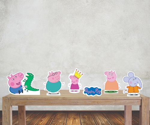 Imagem 1 de 4 de Peppa Pig Displays Mesa Festa Infantil