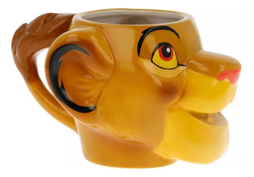 Taza Tazon Simba 3d Rey Leon Disney