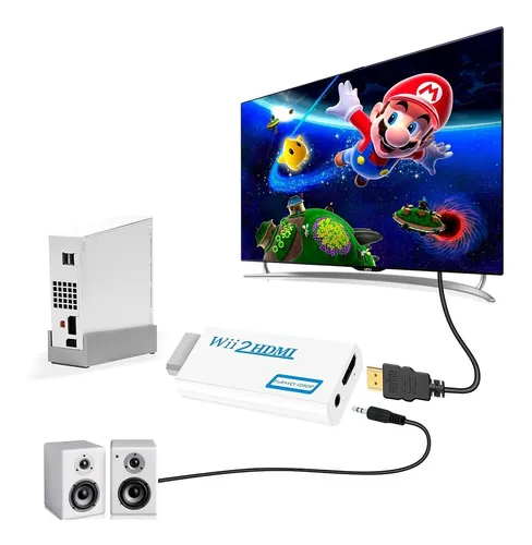 Adaptador Hdmi Key Para Wii Conectar Wii Por Hdmi MercadoLibre