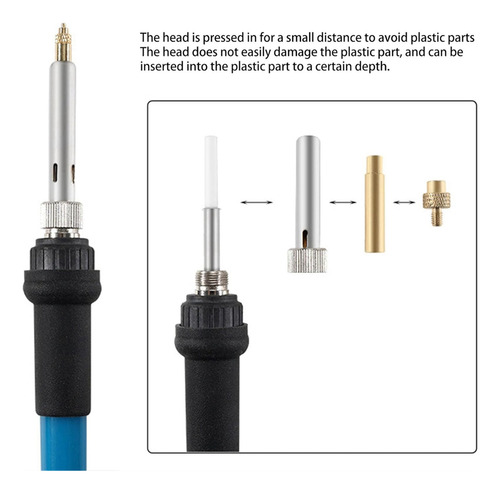 Puntas Para Soldador Para Uso Con M2, M2.5, M3, M5, M6 1/4 I