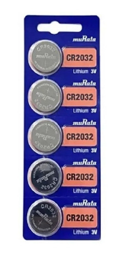 Bateria Lithium 3v Cr2032/2025/2016 Sony Cart. C/ 5 Unds