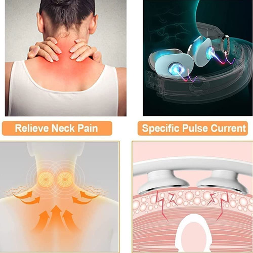 Masajeador Linfático Portátil Para Cuello Máquina De Drenaje