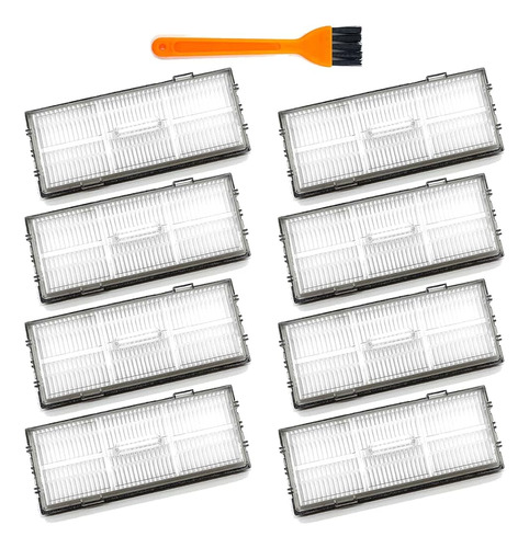 Rjnlsc 8 Pack Roborock S7 Filtros Piezas De Repuesto Compati