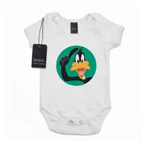Comprar Body Bebe Manga Corta Pato Lucas Diseño Art Logo - Pspl5