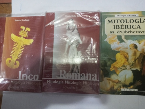 Pack 3 Obras Mitologiainca Romana Iberica